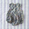 *LIMITED FABRICS -BUTTONS BACK CRAFTED BOHO ROMPER 100% COTTON INDIA HAND BLOCK PRINTED*PRE-ORDER SHIP OUT 16 NOVEMBER