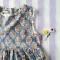 *LIMITED FABRICS -BUTTONS BACK CRAFTED BOHO DRESS 100% COTTON INDIA HAND BLOCK PRINTED*PRE-ORDER SHIP OUT 16 NOVEMBER