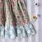 BUTTONS BACK CRAFTED BOHO  DRESS 100%  COTTON INDIA HAND BLOCK PRINTED