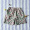 BOYS & GIRLS ELASTIC WAISTBAND CRAFTED BOHO SHORTS / 100% COTTON INDIA HAND BLOCK PRINTED  / 100% COTTON