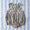 BUTTONS BACK CRAFTED BOHO ROMPER 100% COTTON INDIA HAND BLOCK PRINTED