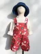 ชุดเอี๊ยมเด็กชาย หญิง 100% คอตตอนพิมพ์ลายคริสมาสต์สีแดง *สินค้าสั่งจองล่วงหน้า ส่งสินค้าออก 7 ธันวาคม