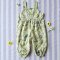 GIRLS OVERALL JUMPSUIT 100% PRINTED COTTON SAFARI KHAKI*予約注文は3月13日に発送されます * PRE-ORDER SHIP OUT 13 MARCH