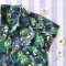 BOYS & GIRLS SHIRT/ 100% PRINTED COTTON TUCAN DARK BLUE