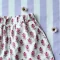 BOYS &;GIRLS ELASTIC WAISTBAND CRAFTED BOHO SHORTS WITH DOUBLE FABRICS NOT TOO LIGHT / 100% COTTON INDIA HAND BLOCK PRINTED