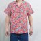 ADULTS WOMEN & MEN 100% COTTON INDIAN HAND BLOCK PRINTED BENGAL TIGER / RED *予約注文商品の発送予定日：6月15日～20日 PRE-ORDER ITEMS SHIPMENT 15-20 JUNE