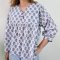 ADULTS WOMEN BLOUSE 100% COTTON INDIAN HAND BLOCK PRINTED*予約注文商品の発送予定日：6月15日～20日 PRE-ORDER ITEMS SHIPMENT 15-20 JUNE