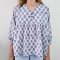 ADULTS WOMEN BLOUSE 100% COTTON INDIAN HAND BLOCK PRINTED*予約注文商品の発送予定日：6月15日～20日 PRE-ORDER ITEMS SHIPMENT 15-20 JUNE