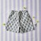 BOYS & GIRLS ELASTIC WAISTBAND CRAFTED BOHO SHORTS WITH DOUBLE FABRICS NOT TOO THIN * /予約注文商品の発送予定日：6月15日～20日 PRE-ORDER ITEMS SHIPMENT 15-20 JUNE 100% COTTON INDIA HAND BLOCK PRINTED