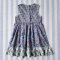BUTTONS BACK CRAFTED BOHO DRESS 100% COTTON INDIA HAND BLOCK PRINTED*予約注文商品の発送予定日：6月15日～20日 PRE-ORDER ITEMS SHIPMENT 15-20 JUNE