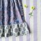BUTTONS BACK CRAFTED BOHO DRESS 100% COTTON INDIA HAND BLOCK PRINTED*予約注文商品の発送予定日：6月15日～20日 PRE-ORDER ITEMS SHIPMENT 15-20 JUNE