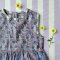 BUTTONS BACK CRAFTED BOHO DRESS 100% COTTON INDIA HAND BLOCK PRINTED*予約注文商品の発送予定日：6月15日～20日 PRE-ORDER ITEMS SHIPMENT 15-20 JUNE
