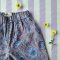 BOYS & GIRLS ELASTIC WAISTBAND CRAFTED BOHO SHORTS WITH DOUBLE FABRICS NOT TOO THIN * /予約注文商品の発送予定日：6月15日～20日 PRE-ORDER ITEMS SHIPMENT 15-20 JUNE 100% COTTON INDIA HAND BLOCK PRINTED