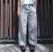 ADULTS WOMEN LONG PANTS ELASTIC WAISTBAND  100% COTTON INDIAN HAND BLOCK PRINTED *予約注文商品の発送予定日：6月15日～20日 PRE-ORDER ITEMS SHIPMENT 15-20 JUNE