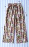 TEEN & ADULTS WOMEN LONG PANTS ELASTIC WAISTBAND  100% COTTON INDIAN HAND PRINTED*予約注文商品の発送予定日：6月30日 PRE-ORDER ITEMS SHIPMENT 30th JUNE