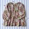TEEN & ADULTS WOMEN BLOUSE 100% COTTON INDIAN HAND PRINTED*予約注文商品の発送予定日：6月30日 PRE-ORDER ITEMS SHIPMENT 30th JUNE