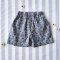 BOYS & GIRLS ELASTIC WAISTBAND SHORTS / 100% COTTON INDIAN HAND PRINTED  在庫商品 -IN STOCK ITEMS