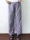 TEEN & ADULTS WOMEN LONG PANTS ELASTIC WAISTBAND  100% COTTON INDIAN HAND BLOCK PRINTED
