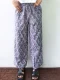 TEEN & ADULTS WOMEN LONG PANTS ELASTIC WAISTBAND  100% COTTON INDIAN HAND BLOCK PRINTED
