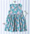 BUTTONS BACK DRESS  100% COTTON INDIAN HAND SCREEN PRINTED PRINTED BENGAL TIGER