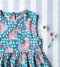 BUTTONS BACK DRESS  100% COTTON INDIAN HAND SCREEN PRINTED PRINTED BENGAL TIGER