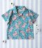 เด็กชาย-หญิง เสื้อเชิ๊ต 100 % คอตตอน ผ้าพิมพ์มืออินเดีย ลายเสือเบงกอล