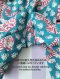 TEEN & ADULTS WOMEN LONG PANTS ELASTIC WAISTBAND  100% COTTON INDIAN HAND SCREEN PRINTED PRINTED BENGAL TIGER