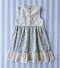 BUTTONS BACK DRESS  *PRE-ORDER ITEMS SHIP OUT 4 TH AUGUST※予約商品は8月4日に発送されます