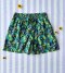 TEEN & ADULTS WOMEN SHORTS PANTS ELASTIC WAISTBAND  100% COTTON MACHINE PRINTED FABRIC / 綿100％、機械プリント生地
