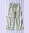 TEEN & ADULTS WOMEN LONG PANTS ELASTIC WAISTBAND 100% COTTON MACHINE PRINTED FABRIC .ティーン・大人女性用ロングパンツ（ウエストゴム・綿100%・機械プリント生地）