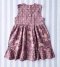 BUTTONS BACK DRESS 100 % IMPORTED COTTON FABRIC,HAND-PRINTED BY INDIAN ARTISTS -SEWN BY THAI ARTISANS. 100％輸入コットン生地、インド人アーティストによる手染め、タイ人職人による縫製