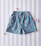 BOYS & GIRLS ELASTIC WAISTBAND SHORTS 100 % IMPORTED COTTON FABRIC,HAND-PRINTED BY INDIAN ARTISTS -SEWN BY THAI ARTISANS. 100％輸入コットン生地、インド人アーティストによる手染め、タイ人職人による縫製