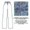 ADULTS WOMEN LONG PANTS ELASTIC WAISTBAND  100% COTTON INDIAN HAND BLOCK PRINTED *予約注文商品の発送予定日：6月15日～20日 PRE-ORDER ITEMS SHIPMENT 15-20 JUNE