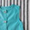 BOYS & GIRLS TEAL BLUE ROMPER 100% COTTON *PREORDER SHIP OUT 23 FEB