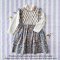 *LIMITED FABRICS -BUTTONS BACK TO FRONT CRAFTED BOHO BLUE DRESS 100% COTTON INDIA HAND BLOCK PRINTED*PRE-ORDER SHIP OUT 16 NOVEMBER