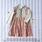 *LIMITED FABRICS -BUTTONS BACK TO FRONT CRAFTED BOHO PINK DRESS 100% COTTON INDIA HAND BLOCK PRINTED