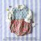 *LIMITED FABRICS -BUTTONS BACK CRAFTED BOHO ROMPER 100% COTTON INDIA HAND BLOCK PRINTED