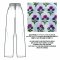 ADULTS WOMEN LONG PANTS ELASTIC WAISTBAND  100% COTTON INDIAN HAND BLOCK PRINTED *予約注文商品の発送予定日：6月15日～20日 PRE-ORDER ITEMS SHIPMENT 15-20 JUNE