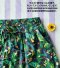 TEEN & ADULTS WOMEN SHORTS PANTS ELASTIC WAISTBAND  100% COTTON MACHINE PRINTED FABRIC / 綿100％、機械プリント生地
