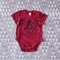 BANGKOK PARADISE ONESIE / 100% COTTON MAROON