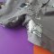 BOYS & GIRLS BUTTONS FRONT SPOOKY DARK GREY ROMPER 100% PRINTED COTTON