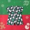 BOYS&GIRLS XMAS GREEN SNOWMAN ROMPER 100% PRINTED COTTON