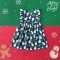 BACK TO FRONT FLUTTER SLEEVE GREEN SNOWMAN DRESS  100% PRINTED COTTON*PRE-ORDER SHIP OUT 17 NOVEMBER