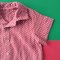 BOYS & GIRLS RED DOT SHIRTS  / 100% WOVEN COTTON