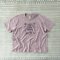 BKK T SHIRTS WOMENS LOOSE FIT T SHIRTS / 100% LILAC