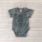 BANGKOK PARADISE ONESIE / 100% COTTON GREY GREEN*PRE-ORDER SHIP OUT 15 DECEMBER