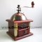 เครื่องบดกาแฟโบราณ (เตี้ย) ทรงคว่ำฐานไม้ Vol.2 Vintage Coffee Grinder