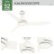 พัดลมเพดาน Kaleidoscpoe - Matte White