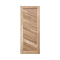 Hardwood Door Interior Diagonal pattern Natural