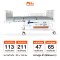เตียงพยาบาลระบบไฟฟ้า 7 ฟังก์ชัน รุ่น JD-H01